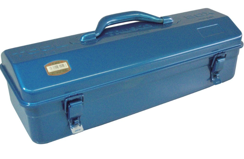 TRUSCO Y-410-B：日本钢制山型工具箱，存放和携带工具的好帮手